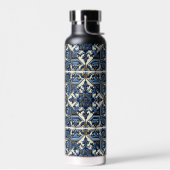 タイル地中海の，ポルトガル語， Azulejo, Majolica ウォーターボトル (左面)
