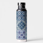 タイル地中海の，ポルトガル語， Azulejo, Majolica ウォーターボトル (左面)