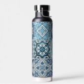 タイル地中海の，ポルトガル語， Azulejo, Majolica ウォーターボトル (左面)