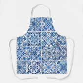 タイル地中海の,ポルトガル語, Azulejo, Majolica エプロン (正面)