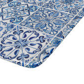 タイル地中海の,ポルトガル語, Azulejo, Majolica カッティングボード (角)