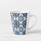 タイル地中海の,ポルトガル語, Azulejo, Majolica カフェラテマグ (右)