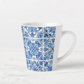 タイル地中海の,ポルトガル語, Azulejo, Majolica カフェラテマグ (右)