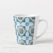 タイル地中海の,ポルトガル語, Azulejo, Majolica カフェラテマグ (右)