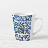 タイル地中海の，ポルトガル語， Azulejo, Majolica カフェラテマグ (右)