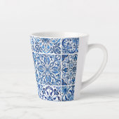 タイル地中海の，ポルトガル語， Azulejo, Majolica カフェラテマグ (右)