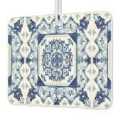 タイル地中海の,ポルトガル語, Azulejo, Majolica カーエアーフレッシュナー (左)