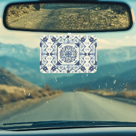 タイル地中海の，ポルトガル語， Azulejo, Majolica カーエアーフレッシュナー