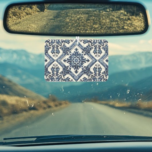 タイル地中海の，ポルトガル語， Azulejo, Majolica カーエアーフレッシュナー