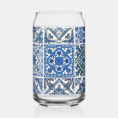 タイル地中海の，ポルトガル語， Azulejo, Majolica ガラス缶 (左)