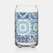 タイル地中海の，ポルトガル語， Azulejo, Majolica ガラス缶 (裏面)