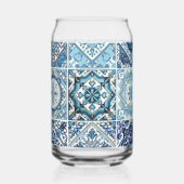 タイル地中海の，ポルトガル語， Azulejo, Majolica ガラス缶 (左)