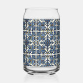 タイル地中海の，ポルトガル語， Azulejo, Majolica ガラス缶 (正面)