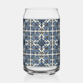 タイル地中海の，ポルトガル語， Azulejo, Majolica ガラス缶 (左)