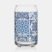 タイル地中海の，ポルトガル語， Azulejo, Majolica ガラス缶 (裏面)