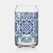 タイル地中海の，ポルトガル語， Azulejo, Majolica ガラス缶 (左)