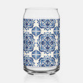 タイル地中海の，ポルトガル語， Azulejo, Majolica ガラス缶 (正面)