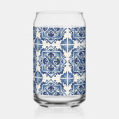 タイル地中海の，ポルトガル語， Azulejo, Majolica ガラス缶 (裏面)