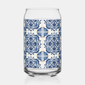 タイル地中海の，ポルトガル語， Azulejo, Majolica ガラス缶 (右)