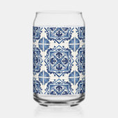 タイル地中海の，ポルトガル語， Azulejo, Majolica ガラス缶 (左)