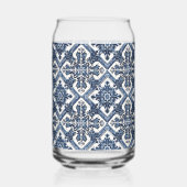 タイル地中海の，ポルトガル語， Azulejo, Majolica ガラス缶 (正面)