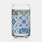 タイル地中海の，ポルトガル語， Azulejo, Majolica ガラス缶 (正面)