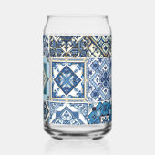 タイル地中海の，ポルトガル語， Azulejo, Majolica ガラス缶 (裏面)