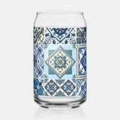 タイル地中海の，ポルトガル語， Azulejo, Majolica ガラス缶 (左)