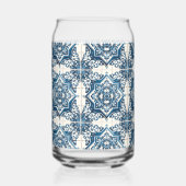 タイル地中海の，ポルトガル語， Azulejo, Majolica ガラス缶 (正面)