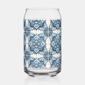 タイル地中海の，ポルトガル語， Azulejo, Majolica ガラス缶 (裏面)