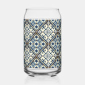 タイル地中海の，ポルトガル語， Azulejo, Majolica ガラス缶 (裏面)