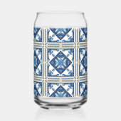 タイル地中海の,ポルトガル語, Azulejo, Majolica ガラス缶 (左)