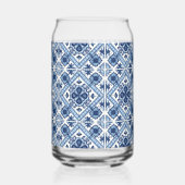 タイル地中海の，ポルトガル語， Azulejo, Majolica ガラス缶 (裏面)