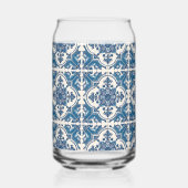 タイル地中海の，ポルトガル語， Azulejo, Majolica ガラス缶 (正面)