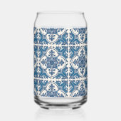 タイル地中海の，ポルトガル語， Azulejo, Majolica ガラス缶 (裏面)