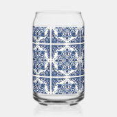 タイル地中海の，ポルトガル語， Azulejo, Majolica ガラス缶 (正面)