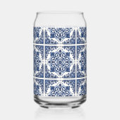 タイル地中海の，ポルトガル語， Azulejo, Majolica ガラス缶 (左)