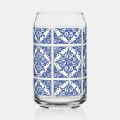 タイル地中海の，ポルトガル語， Azulejo, Majolica ガラス缶 (正面)