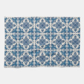 タイル地中海の，ポルトガル語， Azulejo, Majolica キッチンタオル (横)