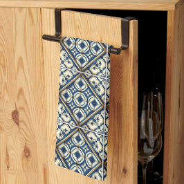 タイル地中海の，ポルトガル語， Azulejo, Majolica キッチンタオル