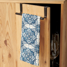 タイル地中海の，ポルトガル語， Azulejo, Majolica キッチンタオル