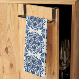 タイル地中海の，ポルトガル語， Azulejo, Majolica キッチンタオル