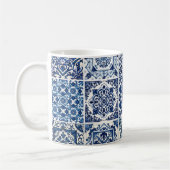 タイル地中海の，ポルトガル語， Azulejo, Majolica コーヒーマグカップ (左)