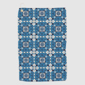 タイル地中海の，ポルトガル語， Azulejo, Majolica ゴルフタオル (正面)