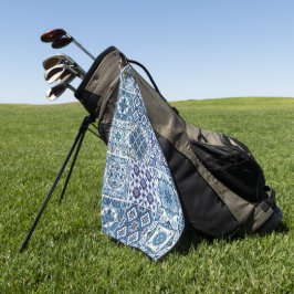 タイル地中海の,ポルトガル語, Azulejo, Majolica ゴルフタオル