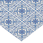 タイル地中海の，ポルトガル語， Azulejo, Majolica ショートテーブルランナー (コーナー)