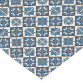 タイル地中海の，ポルトガル語， Azulejo, Majolica ショートテーブルランナー (コーナー)