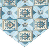 タイル地中海の，ポルトガル語， Azulejo, Majolica ショートテーブルランナー (コーナー)