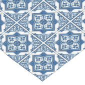 タイル地中海の，ポルトガル語， Azulejo, Majolica ショートテーブルランナー (コーナー)