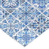 タイル地中海の，ポルトガル語， Azulejo, Majolica ショートテーブルランナー (コーナー)